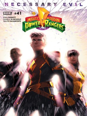 cover image of Mighty Morphin Power Rangers (2016), Issue 41